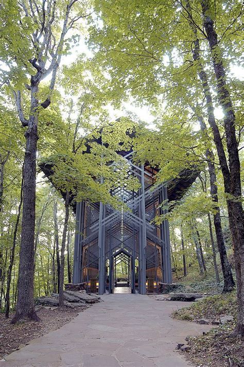 The Thorncrown Chapel In Eureka Springs Arkansas Is Considered One Of