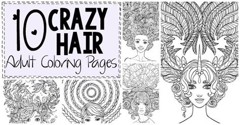 And, it seems, so do adults. 10 Crazy Hair Adult Coloring Pages - Page 5 of 12 - Nerdy ...