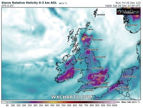 Some of the tornadoes have packed wind speeds of 136mph to 165mph (image: Storm Bella : Oj2ahrjxhmsvom : Storm bella is set to move ...