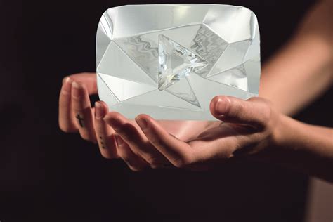 Youtube Diamond Play Button — Unique Custom Awards