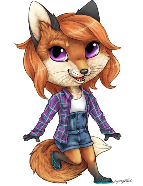 Commission Chibi Fox By Lupinzpack On Deviantart