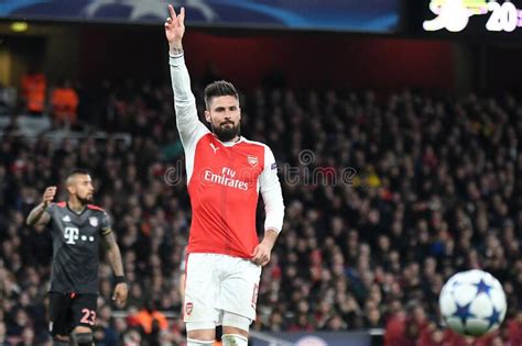 Olivier Giroud Of Arsenal Fc Editorial Photography Image Of