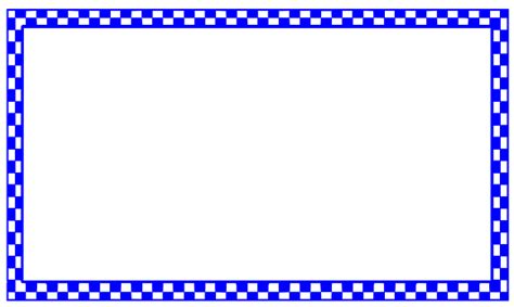 Blue Checkered Border Clip Art At Vector Clip Art Online