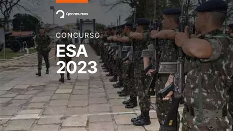 Concurso Esa 2024 Divulgado Edital Com Mais De 1 Mil Vagas Para Sargentos Qc Notícias