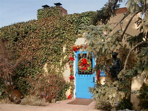 Walking through its adobe neighborhoods, or around the busy plaza that remains its core, there's no denying that santa fe has a timeless, earthy soul. File:Canyon Road in Santa Fe, New Mexico, USA (65).jpg ...