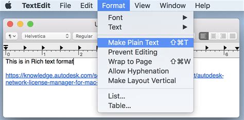 Mac에서 TextEdit를 사용하여 일반 텍스트 파일을 작성하는 방법