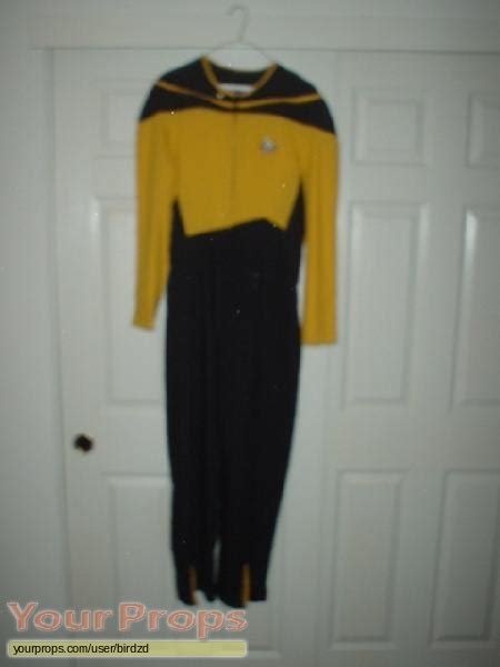 Star Trek The Next Generation Tng Season 1 Engineering Uniform Replica