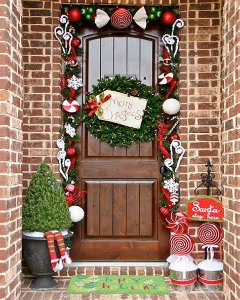 Christmas Decorations For Outside Front Door 2023 Latest Top Most