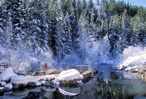 Strawberry Park Hot Springs Remote Serene Location For Winter Soak