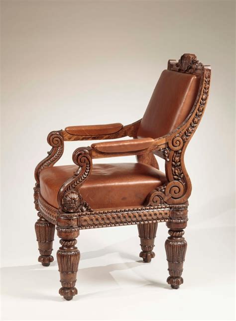Westwood morden upholstered crush velvet armchair fabric tub chair sofa 8003. Classical Carved Oak Upholstered Armchair For Sale at 1stdibs