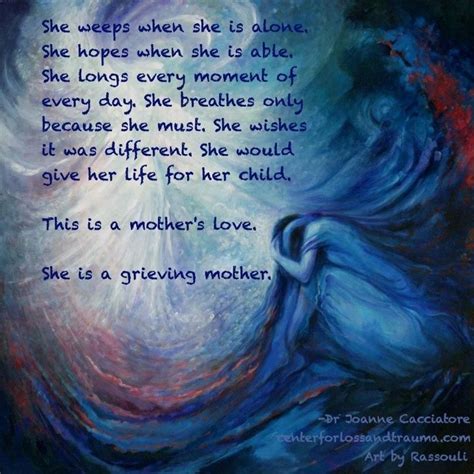 Mother Grieving Loss Of Son Quotes Inspiration