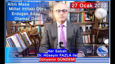 Altılı Masa Millet İttifakı Oldu Erdoğan Aday Olamaz Mı 27 Ocak 2023 5 Dakikada Dünyanın