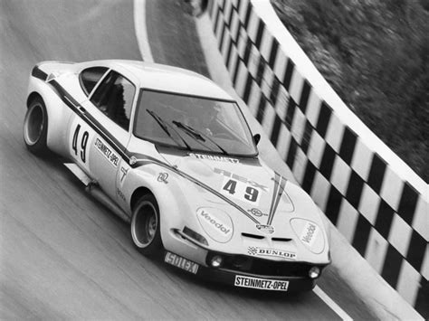 Steinmetz Opel Gt Eifelrennen 1972 Silverstone Paddock Vette Retro