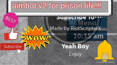 Aimbot V2 For Prison Life YouTube