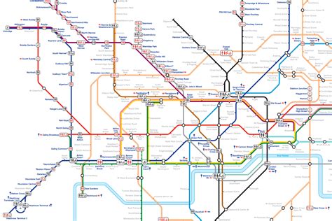 This Handy Tube Map Shows All The London Underground Stations With