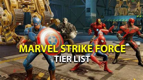 Marvel Strike Force Tier List