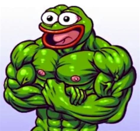 You Have Been Visited By Bodybuilder Pepe Who Appears Once In