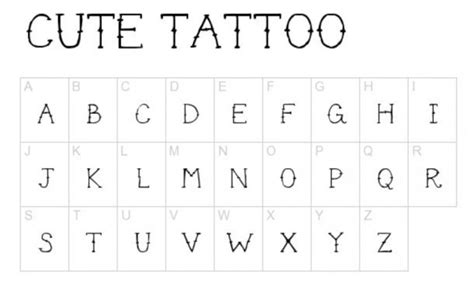 21 Tattoo Fonts And Scripts To Ink Into Your Website Forever