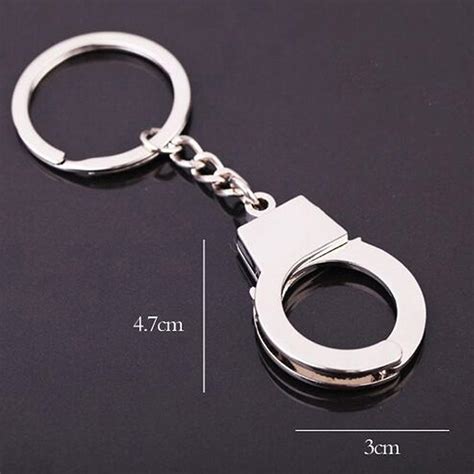 Buy Beautiful Key Ring Gadget T For Lover Handcuffs Metal Keychain