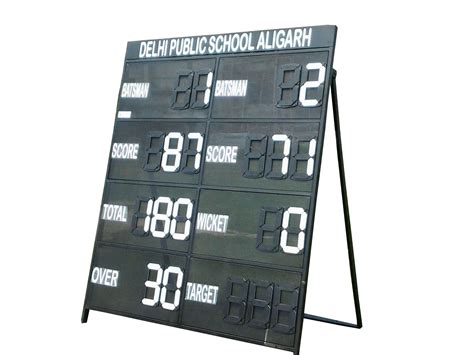 Cricket Score Board Medium क्रिकेट स्कोर बोर्ड Ajaib Enterprises