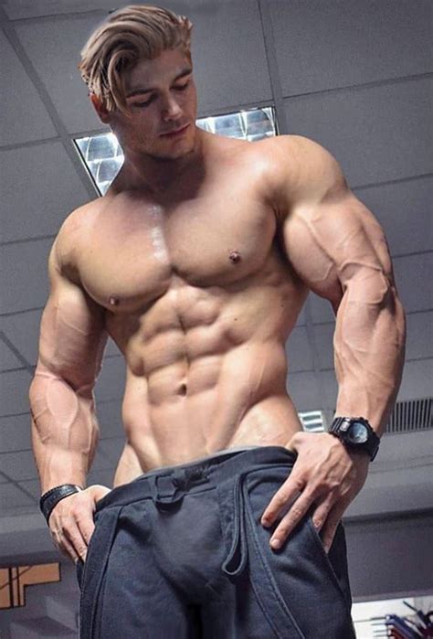 Detailed Torso Male Fitness Models Gym Men Body Builder