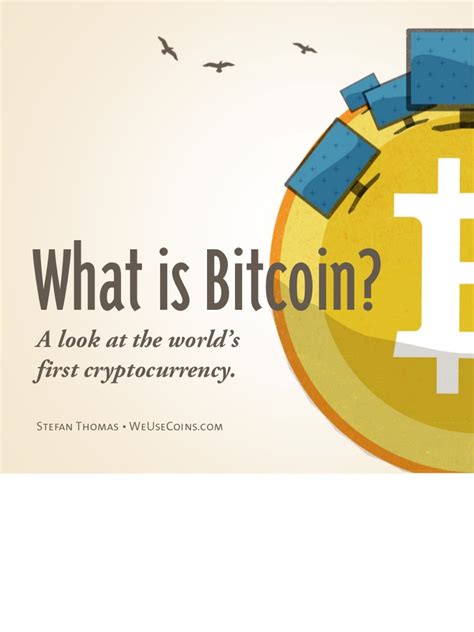 Bitcoin (₿) is a cryptocurrency invented in 2008 by an unknown person or group of people using the name satoshi nakamoto. What is Bitcoin? (May 2011)