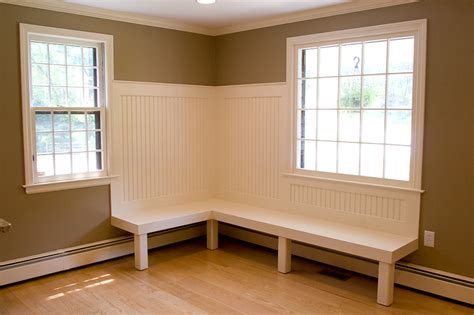 Built In Kitchen Bench Plans