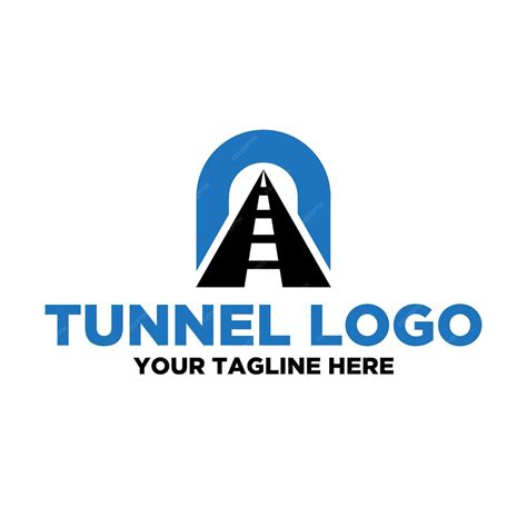 Premium Vector Tunnel Logo Road Icon Highway Roadway Path Icon Logo