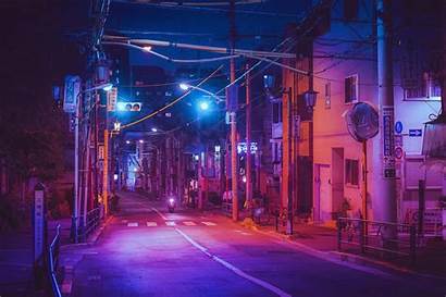Japan Street Wallpapers Aesthetic 4k Japanese Night