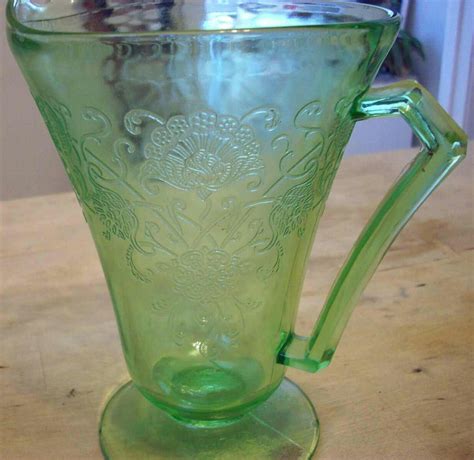 Lot Of Green Florentine Depression Glassware Collectors Weekly