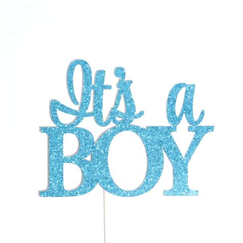 Its A Boy Cake Topper Baby Boy Cake Topper Baby Etsy Canada Baby