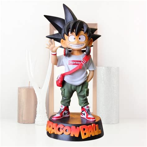 Dragon Ball Z Toys Action Figure Goku With Trendy Casual Wear Goku