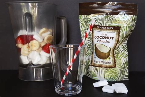 Trader Joes Just Coconut Chunks Best Healthy Frozen Foods Popsugar