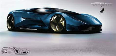 Lamborghini Concept Car By G Esch On Deviantart Latest Lamborghini