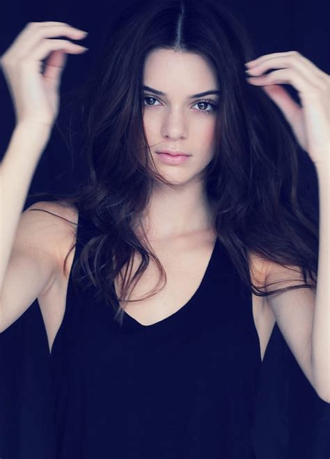 1920x1080px 1080p Free Download Kendall Jenner Women Model Brunette Long Hair Dark Hair