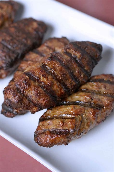 Persian Beef And Lamb Kabobs Kabob Koobideh Beef Recipes Lgcm