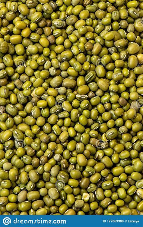 Background Texture Fine Green Lentils Legumes Stock Photo Image Of