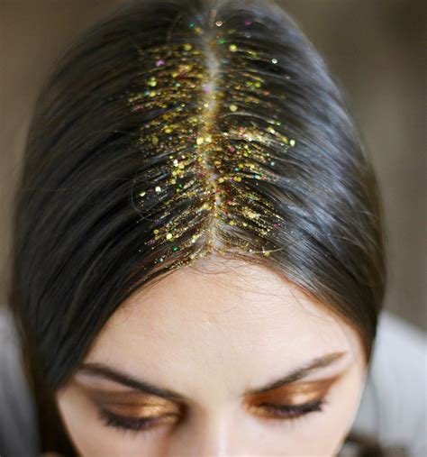 how to have the best glitter hair this festival season beauty styled
