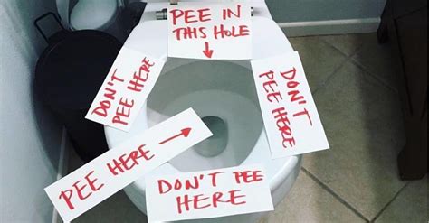 Moms Viral Toilet Signs Resonate With Parents Whove Been There Huffpost