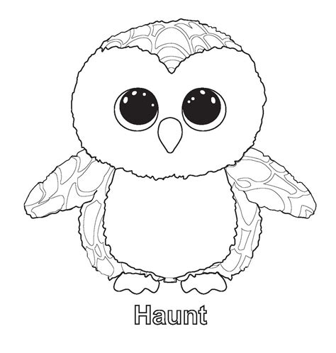 Dolphin boo coloring pages collection for kids. Ty Beanie Boo Coloring Pages Download And Print For Free ...