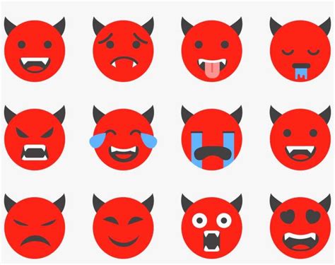 Demon Clipart Devil Emoji Devil Png Image Transparent Png Free