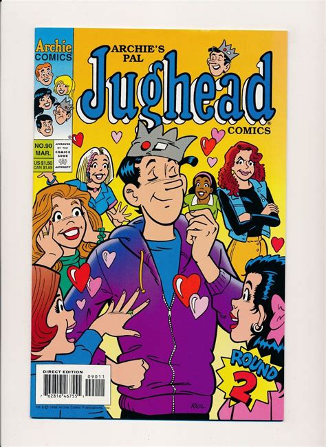 Archie Comics Archies Pal Jughead 90 ~ Vf 1996 Pf332 Hipcomic