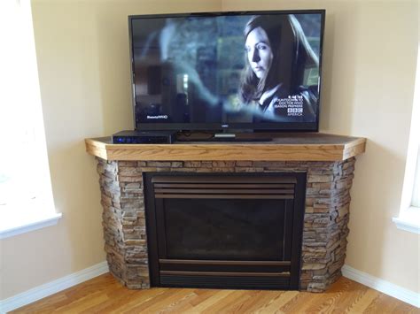 Corner Gas Fireplace Tv Stand Sofi Decor
