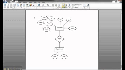 How To Draw Er Diagram In Microsoft Word Ermodelexample The Best Porn