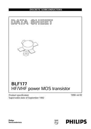 Blf Mosfet Datasheet Pdf Equivalent Cross Reference Search
