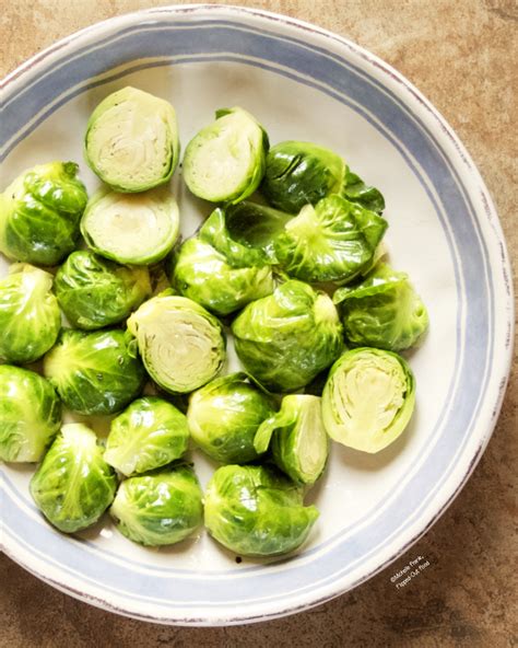 Easy Microwave Brussels Sprouts Flipped Out Food