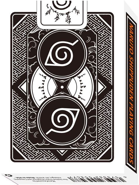 Naruto Shippuden Playing Cards By Bicycle Mindzai Toy Shop