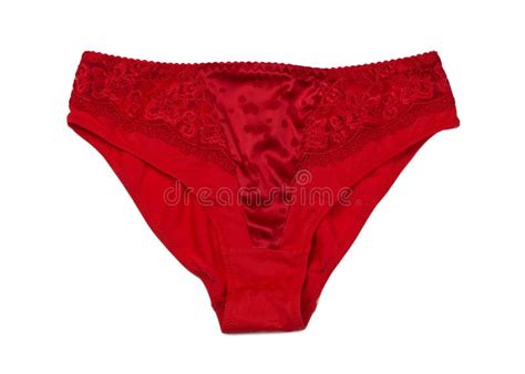 Red Satin Panties Women Stock Image Image Of Sensuality 64734047