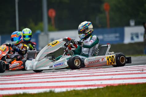 Tony Kart: European podium in OK Junior at Genk - The RaceBox