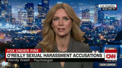 Wendy Walsh On Oreilly Accusation I Want To Be Clear Im Not After Money